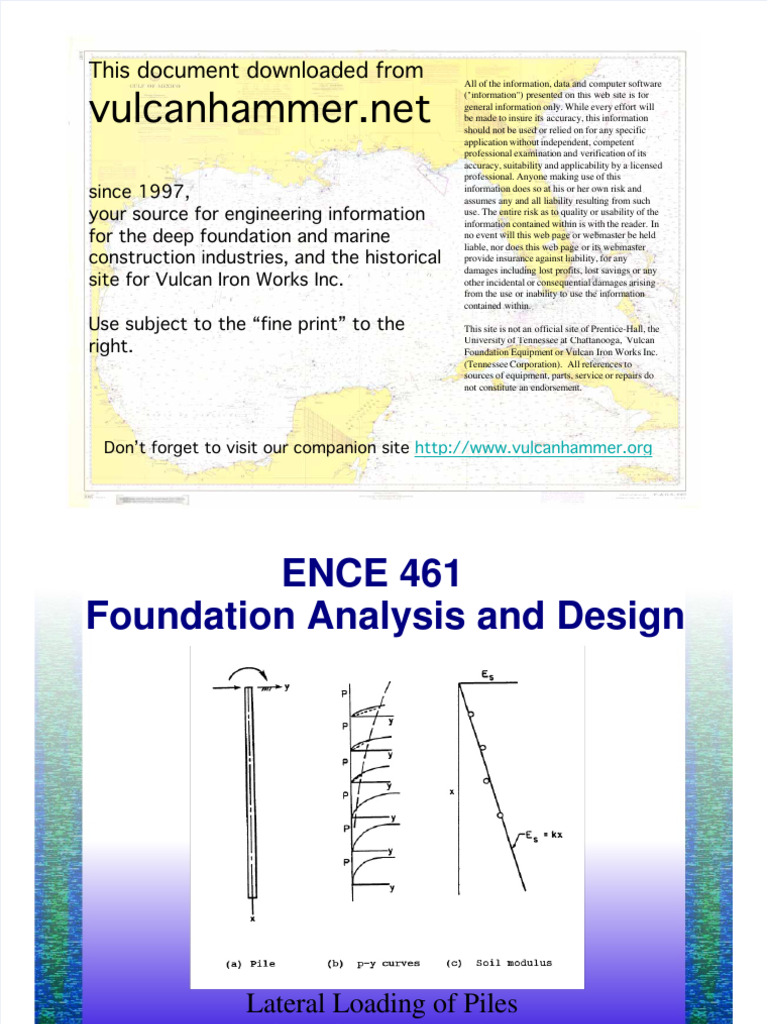 Dokumen - Tips Foundation Analysis For Lateral Loading | PDF | Deep ...