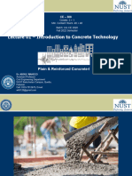 CE 308 Introduction To Concrete Technology