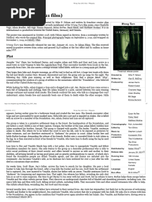 Wrong Turn (2021 Film) - Wikipedia