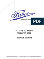 Fabco PTO 170 Service Manual