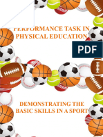 Performance Task in Physical Education