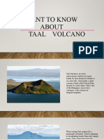 Want To Know About Taal Volcano