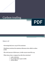 On Carbon Trading