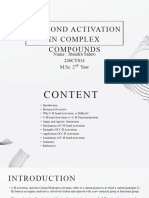 C-H Activation in Complex Compound Presentation