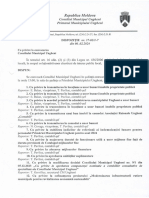 Dispoziția Primarului Municipiului Ungheni Nr. 37-02/1-7 Din 6 Februarie 2024