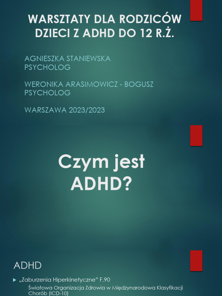 Adhd Pdf