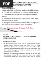 CLJ 1 Intro To The Philippine Criminal Justice System