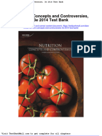 Full Nutrition Concepts and Controversies 3E 2014 Test Bank PDF Docx Full Chapter Chapter