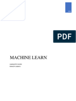 Machine Learning Notes