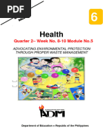 Health 6 Q2 Module 5 Week 8