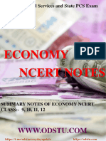 Economy Ncert Notes (9-12)