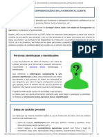 1.6. Aplicación de La Confidencialidad en La Atención Al Cliente (Mf0976 - Uf0349)