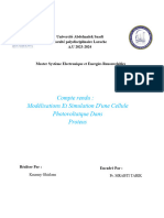 Sumilation de Cellule PV Par PROTEUS