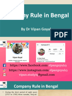 Company Rule in Bengal (Modern History)