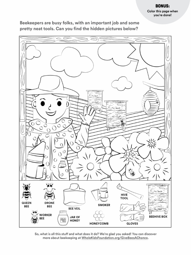 Hidden Picture Printable | PDF