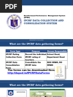 05 RPMSDataCollection ConsolidatingIPCRFData