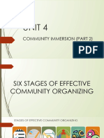 UNIT 4 - Community Immersion (Part 2)