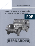 Jeep Willys - Manual De Operacao E Manutencao Versao Militar - Maxellsc