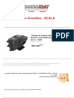 Fiche Pompe Multicellulaire Grundfos Domomat