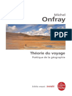 Michel Onfray - Théorie Du Voyage