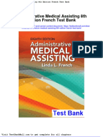 Full Administrative Medical Assisting 8Th Edition French Test Bank PDF Docx Full Chapter Chapter