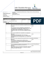 Audit Checklist Instruments 23092022