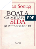 Susan Sontag - Boala CA Metafora 1995 Ocr