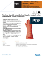 Activarmr Electrical Insulating Gloves Class 0 Rig014r - Pds - Us