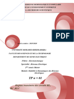 Régime Transitoire Des Circuits RL, RC, RLC