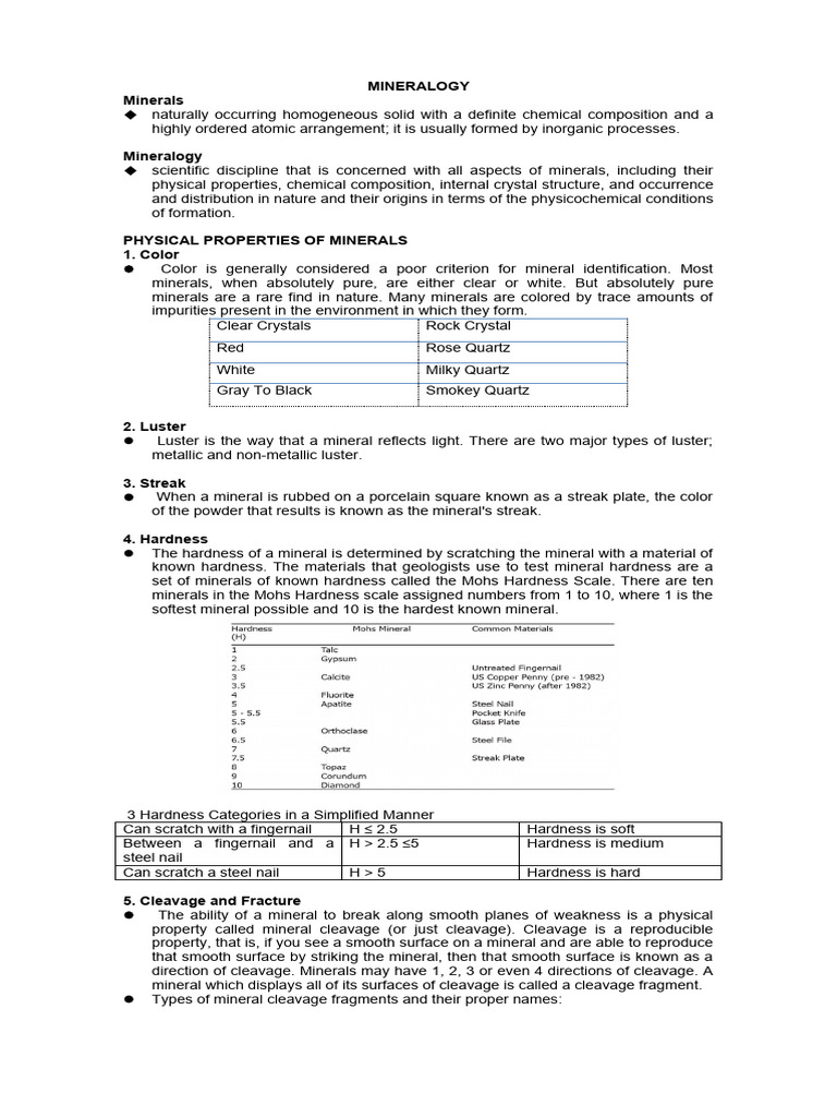 SOIL MINERALOGY GENESIS AND CLASSIFICATION NOTES PDF visual data 2