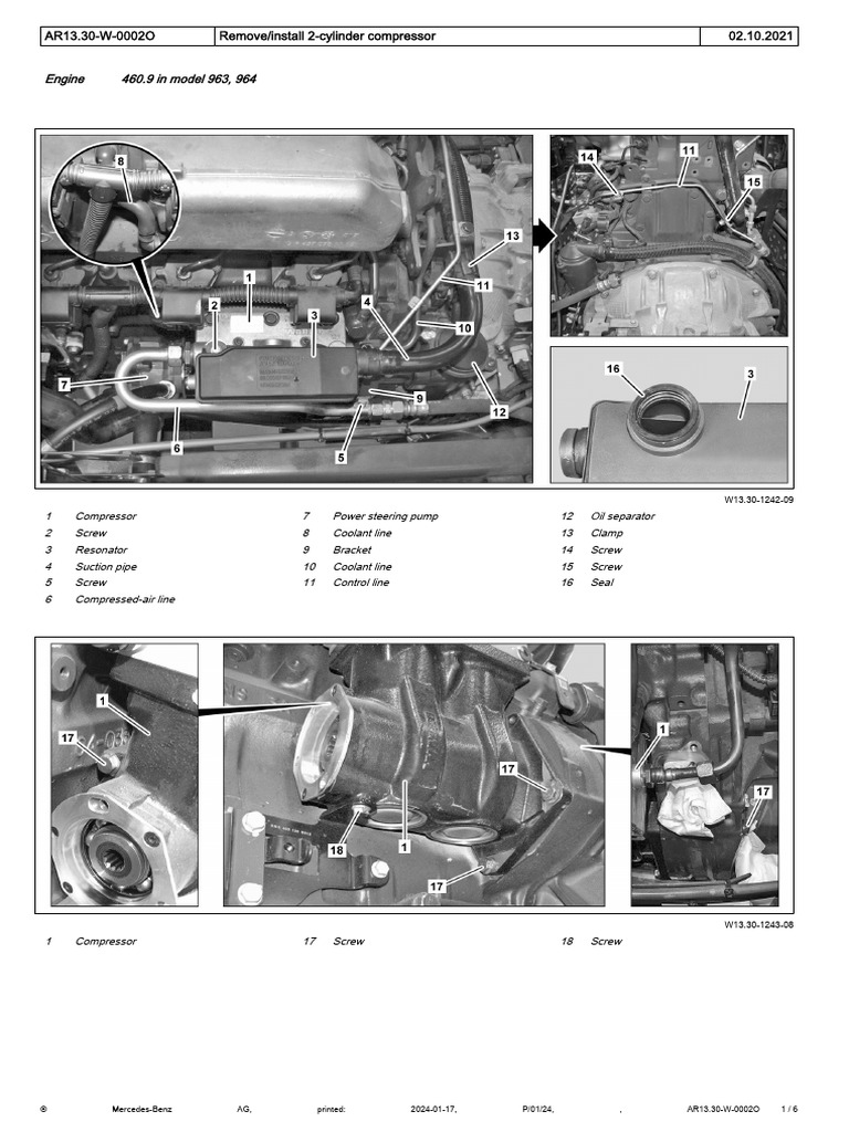 ar13-30-w-0002o-remove-install-2-cylinder-compressor-02-10-2021-engine