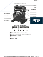 Estrutura Redutores WPW