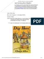 DIG HERE! by Gladys Allen