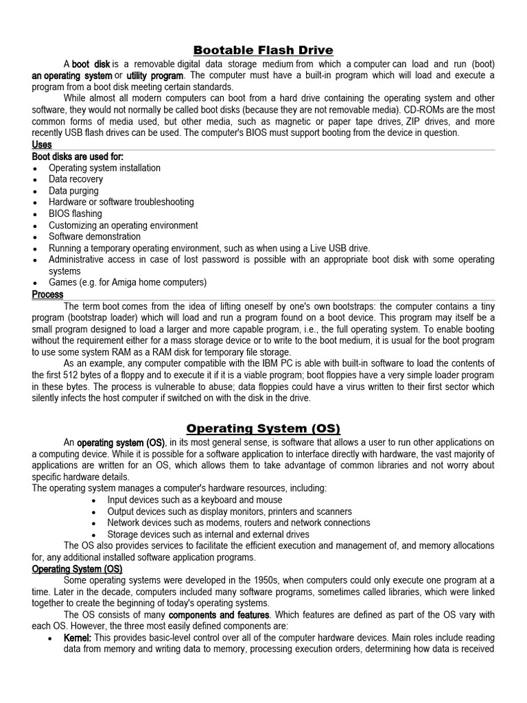 Bootable Windows | PDF | Booting | Operating System