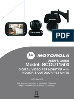 Scout1500 - IFU - EN - EU - Version 2 - 130711