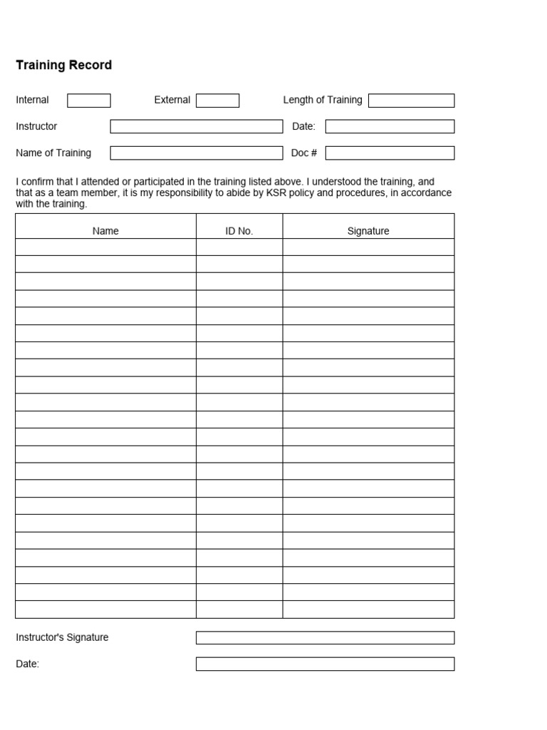 training-record-pdf