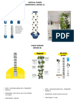 Hydroponics Models