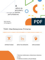 Tema 4 TDAH y Comportamientos Perturbadores