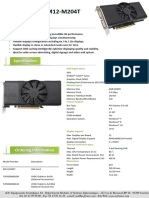 Carte Graphique Pcie16x 12 Sorties Vidéo Dvi Ou Hdmi m12-m204t