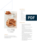 Recette Churros Maison