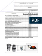 Check List Cinto de Segurança
