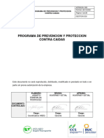 18 - Programa de Prevencion y Proteccion Contra Caidas V003