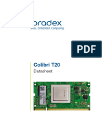 Colibri Arm Som t20 Datasheet