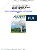 Full Solution Manual For Mechanics of Materials Beer Johnston Dewolf Mazurek 6Th Edition PDF Docx Full Chapter Chapter