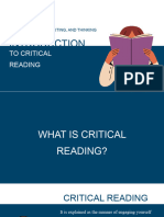 CRWT - W1 Introduction To Critical Reading