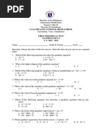 1st Periodical Test