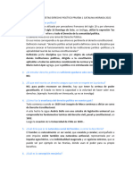 Preguntas y Respuestas Derecho Político Prueba 1