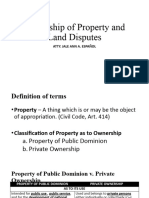 Property and Land Disputes