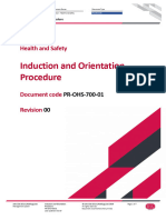SISK WESTHAM Induction and Orientation Procedure