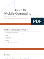 Mobile Computing Intro To MC